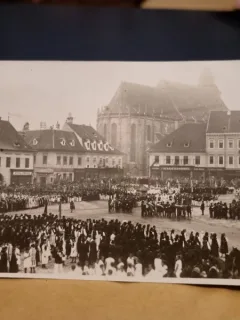 Carte Postala - Brasov. Vedere din Piata