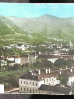 Carte postala, Brasov vedere general, perioada interbelica