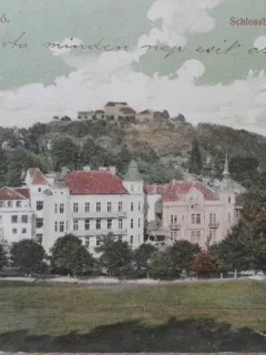Carte postala, Brasov, vedere generala, 1908