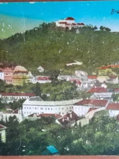Carte postala, Brasov vedere generala, 1920