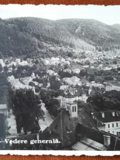 Carte postala, Brasov vedere generala, 1940