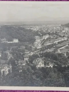 Carte Postala, Brasov vedere generala, 1943