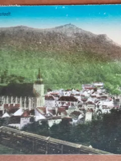 Carte postala, Brasov vedere generala, perioada inbterbelica