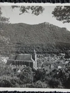 Carte Postala, Brasov vedere generala, perioada interbelica