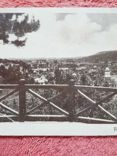 Carte postala, Brasov vedere partiala, perioada interbelica