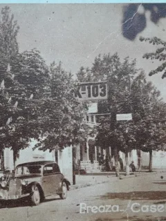 Carte postala, Breaza, casele nationale, 1946