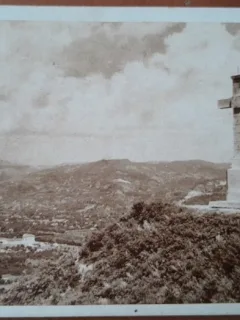 Carte postala, Breaza, vedere generala, 1948