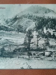Carte postala, Brezoi-Valcea panorama, 1927