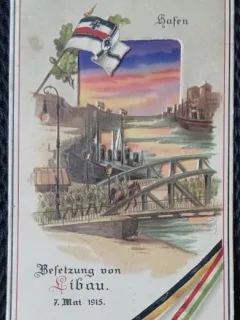 Carte postala, Bătălia de la Libau,, 7 mai 1915