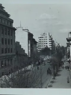 Carte postala, Bucuresti 1938