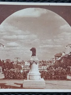 Carte Postala, Bucuresti, Aleea Patriarhiei, perioada interbelica