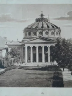 Carte postala, Bucuresti, Ateneul Roman, 1926