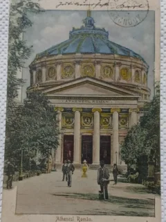 Carte postala Bucuresti Ateneul roman, 1926