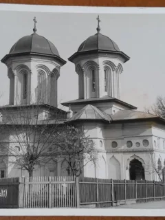 Carte postala, Bucuresti Biserica Batistei, perioada interbelica