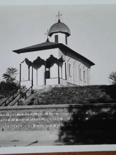 Carte postala, Bucuresti Biserica lui Bucur Ciobanul, perioada interbelica