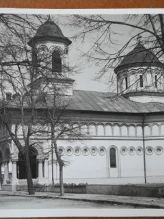 Carte postala, Bucuresti, Biserica Popa Rusu, perioada interbelica