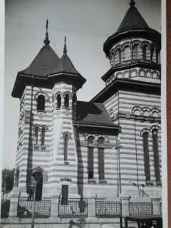 Carte postala, Bucuresti, Biserica Spirea Veche, perioada interbelica