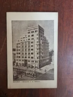 Carte Postala - Bucuresti. Bulevardul I. C. Bratianu