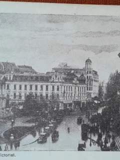 Carte postala, Bucuresti, Calea Victoriei, perioada interbelica