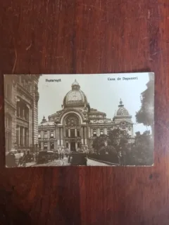 Carte Postala - Bucuresti. Casa de Depuneri
