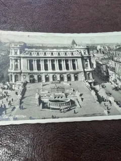 Carte postala Bucuresti Cercul Militar, 1910