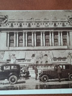 Carte postala, Bucuresti Cercul Militar, perioada interbelica