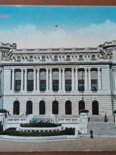Carte postala, Bucuresti, Cercul Militar, perioada interbelica