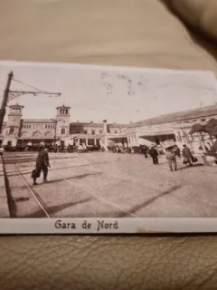 Carte Postala - Bucuresti. Gara de Nord