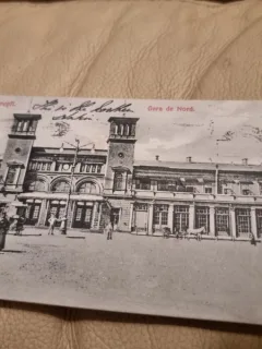 Carte Postala - Bucuresti. Gara de Nord