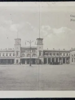 Carte Postala, Bucuresti, Gara de Nord, perioada interbelica
