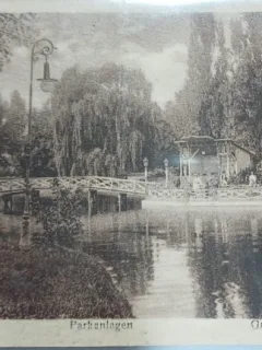 Carte postala - Bucuresti: Gradina Cismigiu