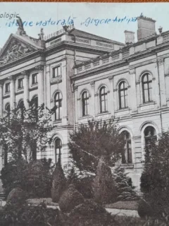 Carte postala, Bucuresti, Muzeul Zoologic, perioada interbelica