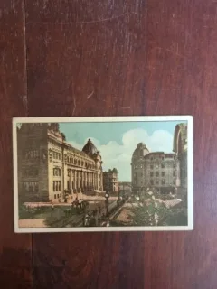 Carte Postala - Bucuresti. Palatul Postei Centrale