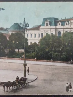 Carte postala Bucuresti Palatul Regal, 1929