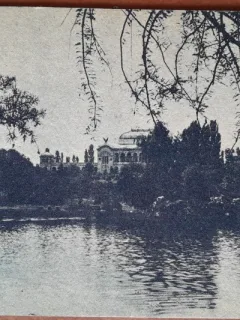 Carte postala, Bucuresti Parcul Carol, perioada interbelica
