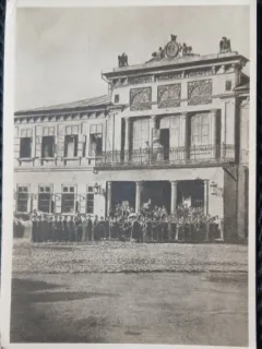Carte Postala, Bucuresti, Scoala Centrala de Fete, fostul local al Scolii centrale, perioada interbelica