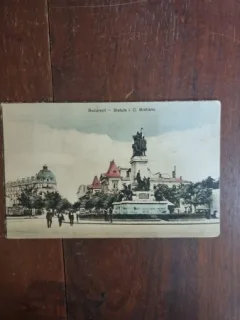 Carte Postala - Bucuresti. Statuia I. C. Bratianu