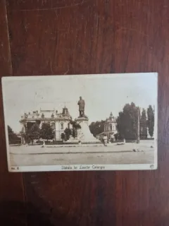 Carte Postala - Bucuresti. Statuia lui Lascar Catargiu