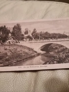 Carte Postala - Bucuresti. Vedere de pe Dambovita
