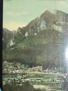 Carte postala, Busteni, Muntele Caraiman, 1915