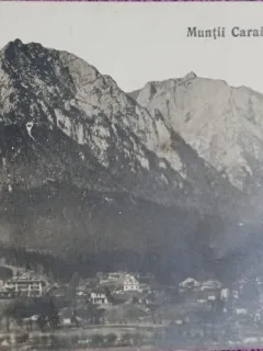 Carte postala, Busteni, Muntii Caraiman si Costila, 1931