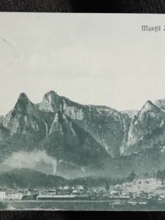 Carte postala, Busteni, Muntii Jepii mari si mici, 1926