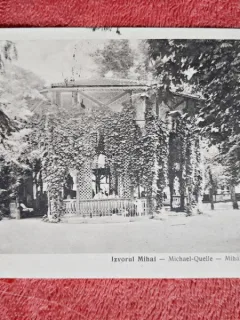 Carte postala, Buzias Izvorul Mihai, 1928