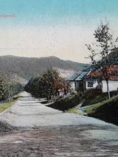 Carte postala, Calea Caciulata Calimanesti, 1910