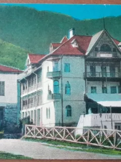 Carte postala, Calimanesti, hotel Seltea, perioada interbelica