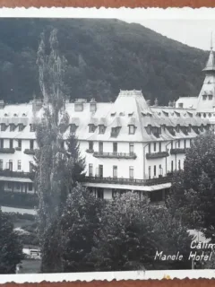 Carte postala, Calimanesti, Marele Hotel al Societatii, perioada interbelica