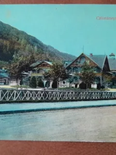 Carte postala, Calimanesti, Vederea Bailor, 1911