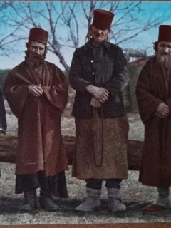 Carte postala, Calugari Romani, perioada interbelica