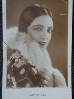 Carte Postala, Carmen Boni, actrita italianca, 1901-1963