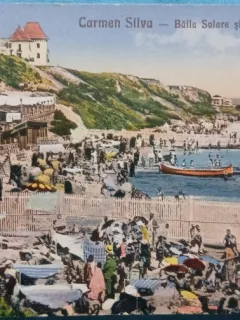 Carte Postala, Carmen Silva, Baile Solare si Piata de la Mare, 1930